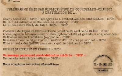 Haïkus de Wayne SLEETH